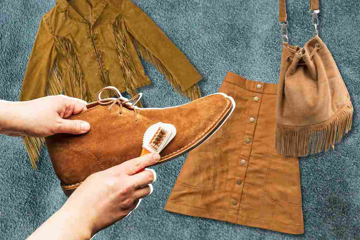 Come pulire le scarpe in pelle scamosciata